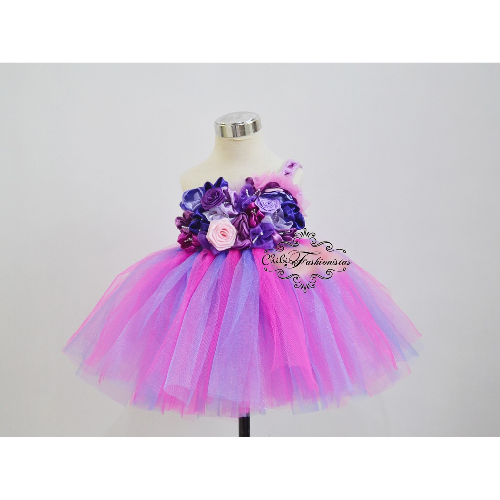 tutu dress purple