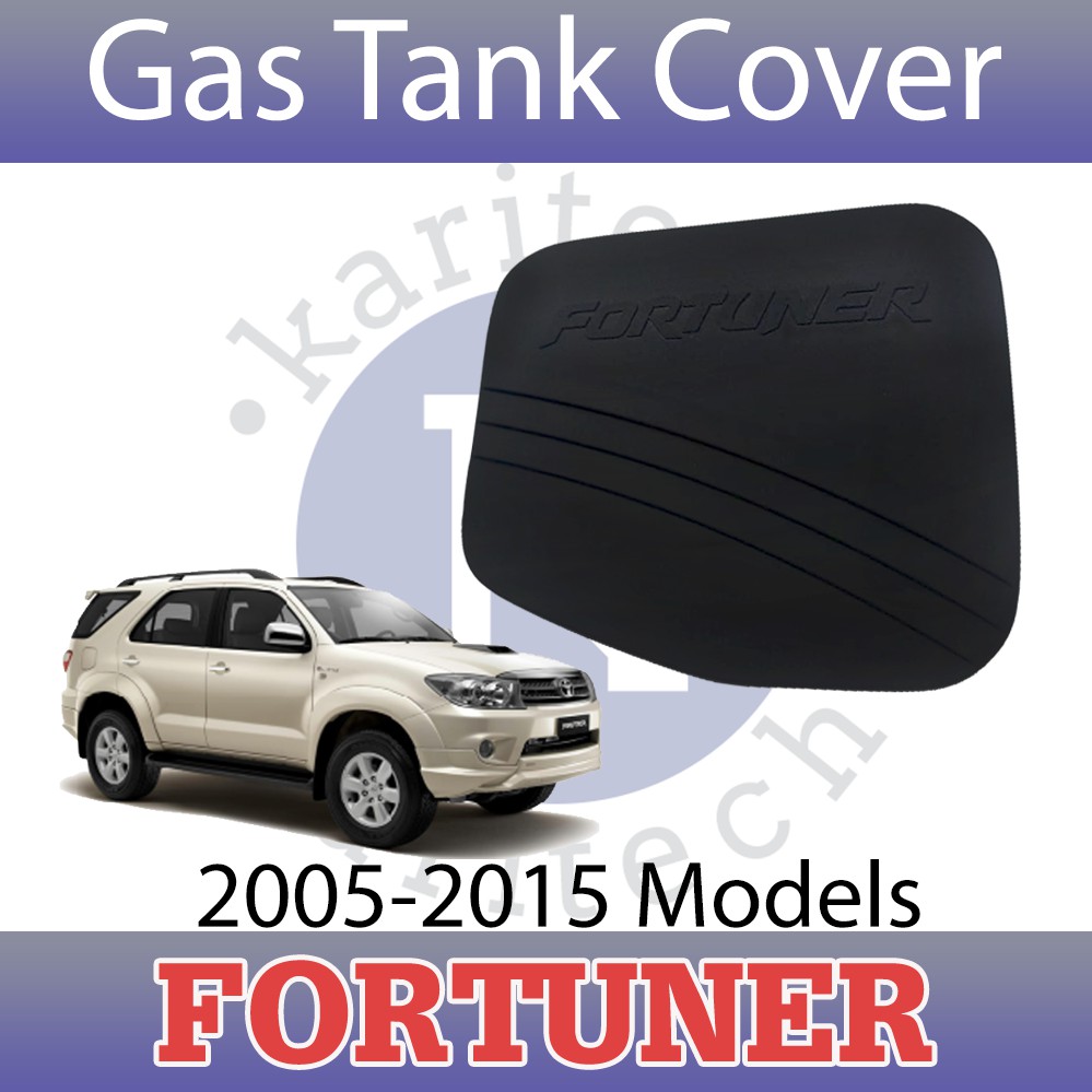 Gas Tank Cover for Fortuner 2005 2015 Black Shopee Philippines