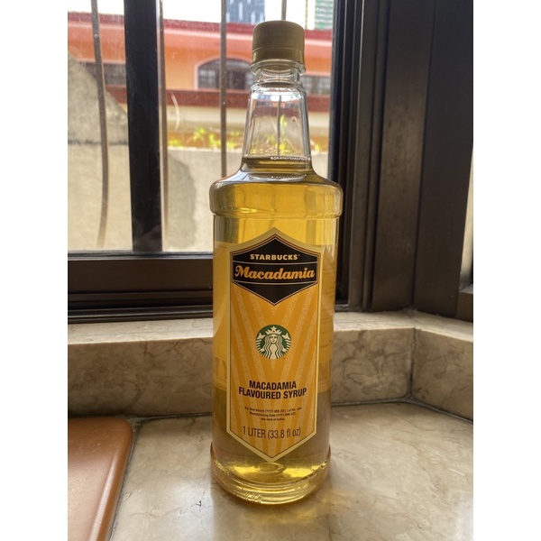 Starbucks Macadamia Syrup 100mL Shopee Philippines