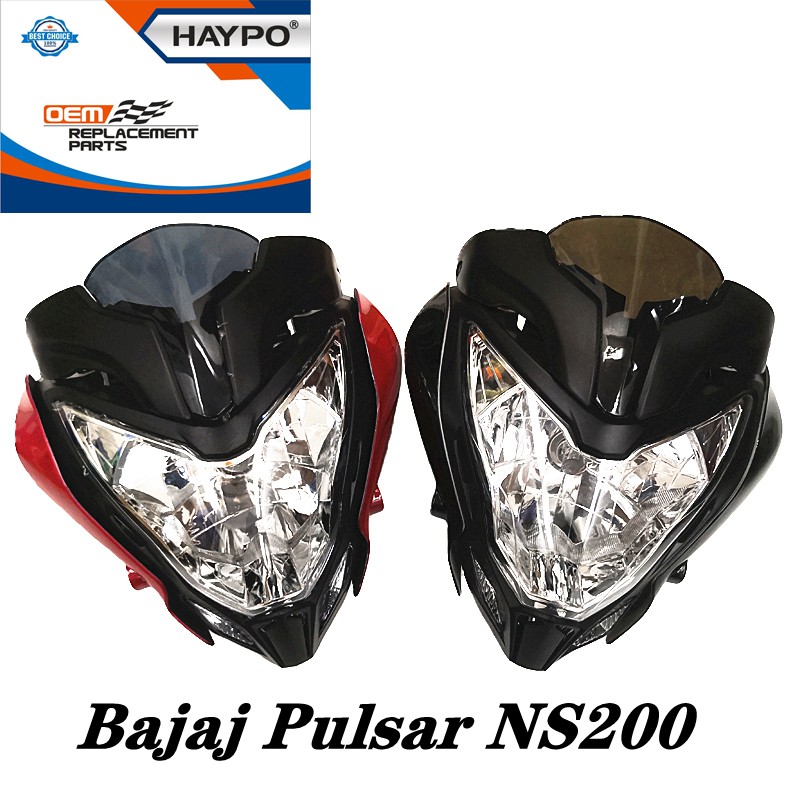 At adskille Faderlig kollektion DNG.PH Haypo HeadLight Complete For Kawasaki Rouser NS 200NS Motorcycle  Head Light | Shopee Philippines