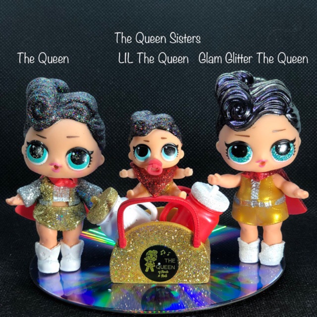 lol the queen glam glitter