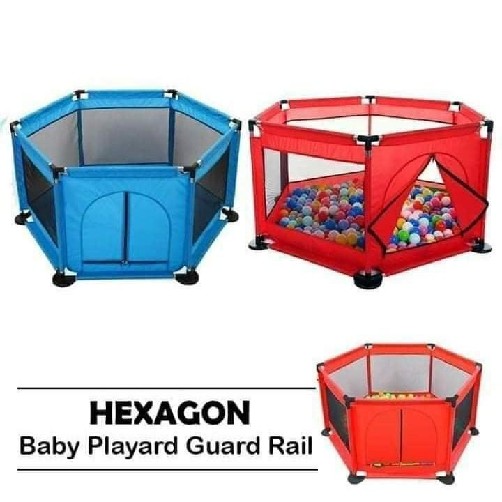 baby playpen and bed