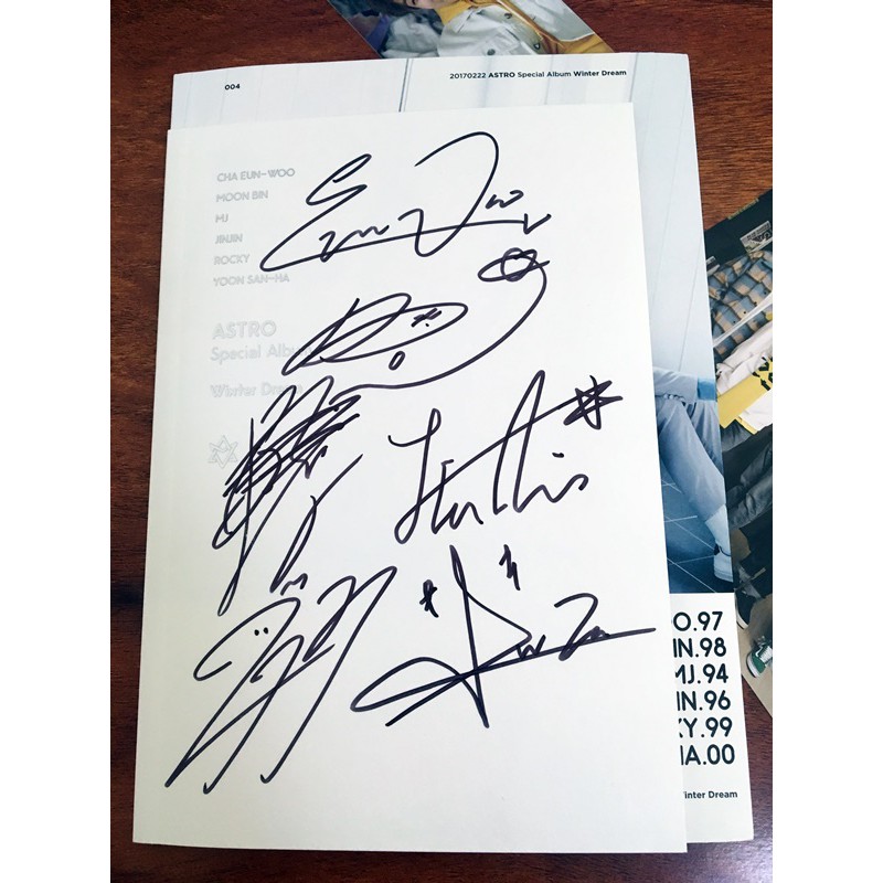 Astro Kpop Signatures - Luv Kpop