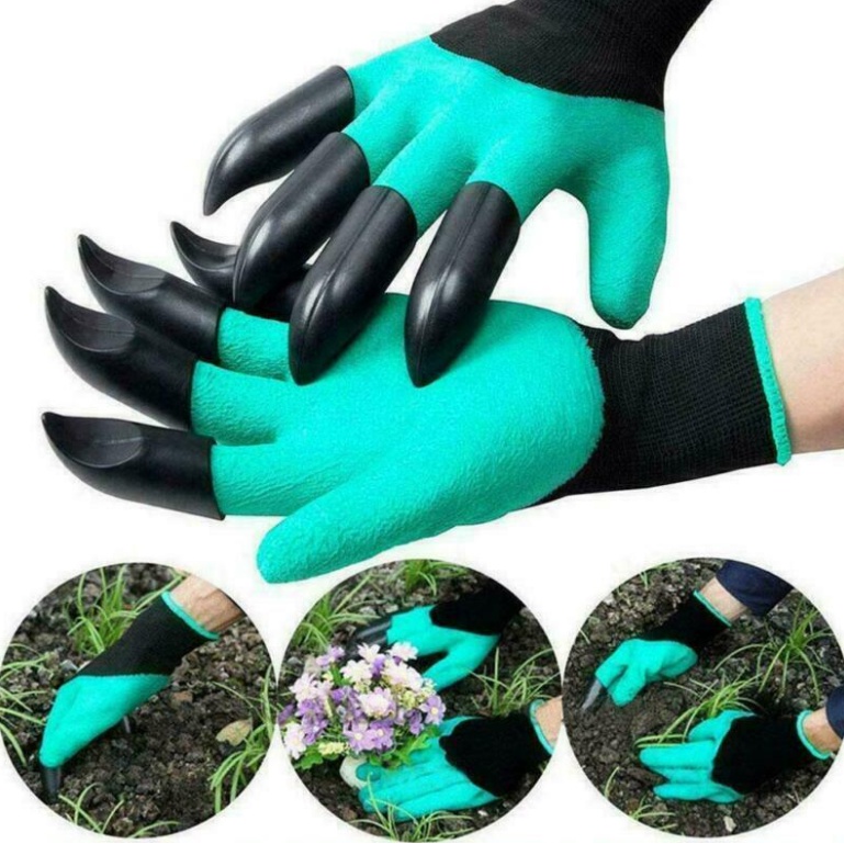 COD Gardening Gloves For Garden Digging Planting with Protection Gloves 8 Claw