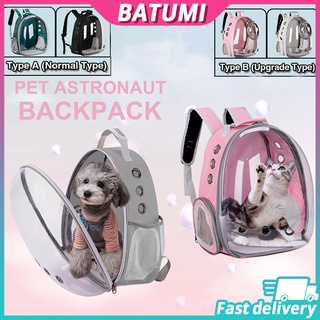 Dog Carrier Travel Backpack Pet Outdoor Space Bag Cat Carrier Backpack Beg Kucing Galas Kucing