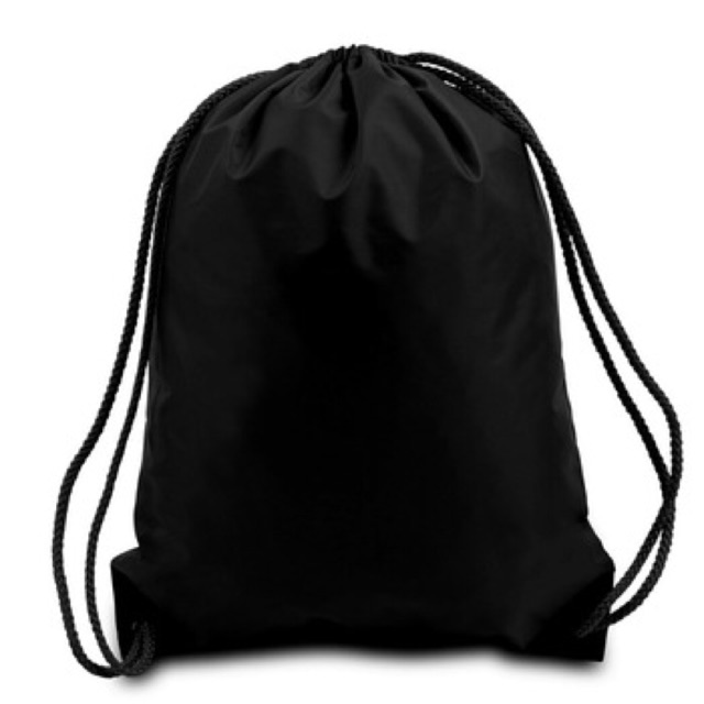 black string backpack