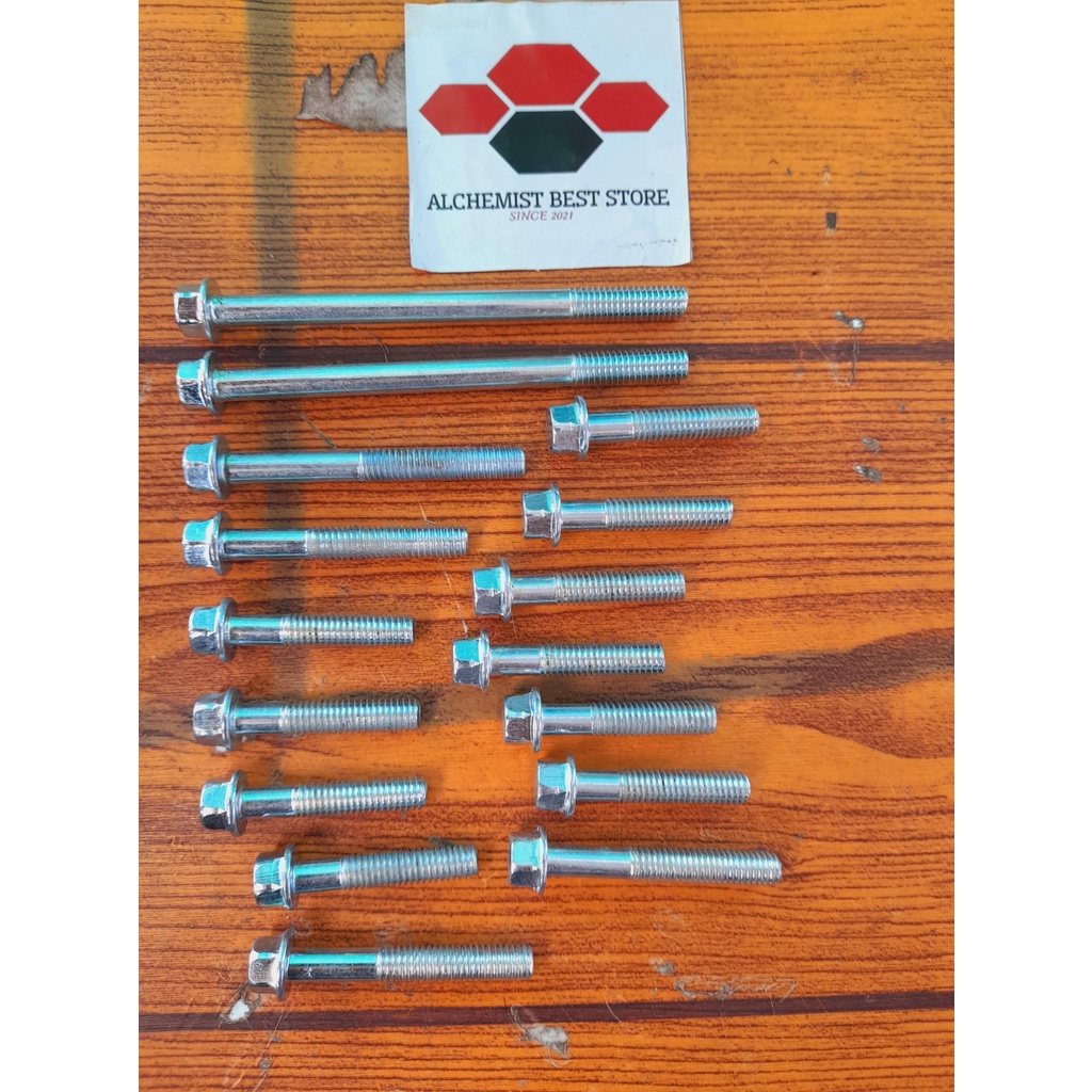Suzuki Smash Engine Block Bolts 1Set / Baud Block Engine Suzuki Smash