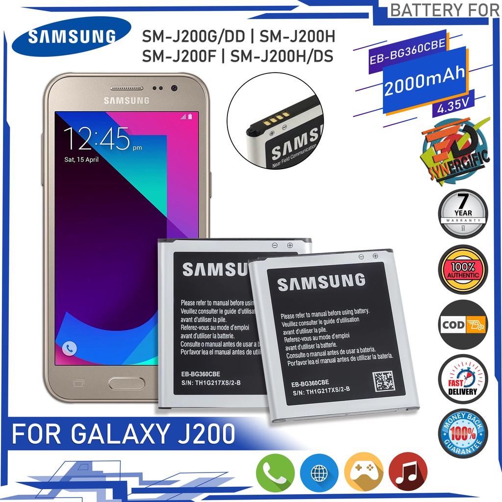 Samsung Galaxy J2 Sm J0 J2 15 J2 16 Core Prime Model Eb Bg360bbe Eb Bg360cbe 00mah Shopee Philippines