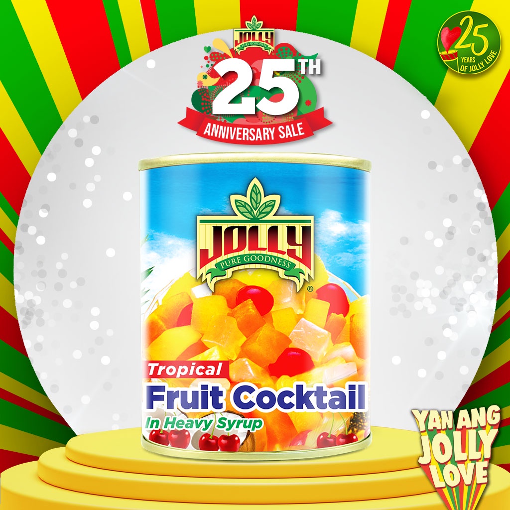 Jolly Tropical Fruit Cocktail 850g | Shopee Philippines