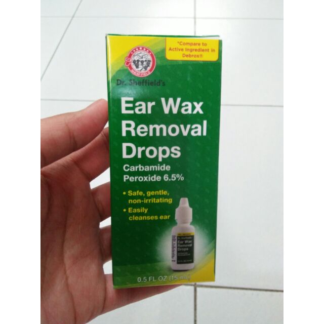 Ear Wax Removal Drops Product Of Usa Shopee Philippines