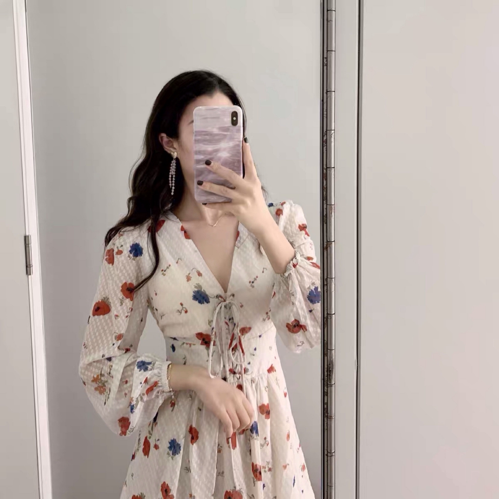 shopee bohemian dress