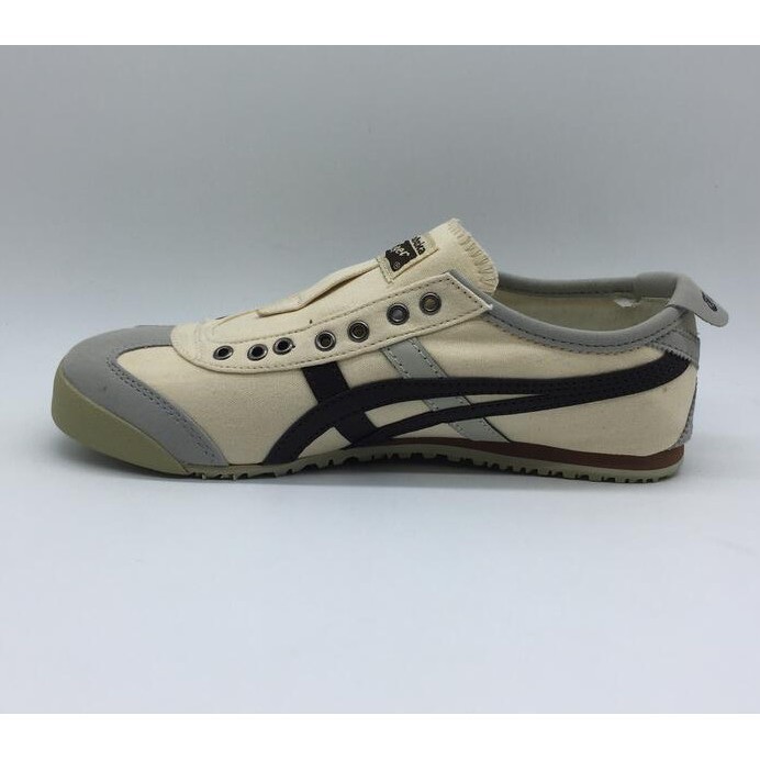 onitsuka tiger mexico 66 slip on cream black