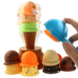 Sales7.15Discount activities1 set Kids Ice Cream Stack Up Kitchen Pretend Play Educational Toys for 