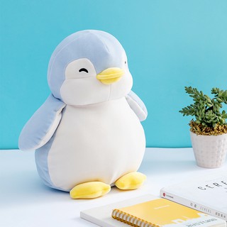 Miniso Penguin Plush Toy - Stuffed Toys Blue And Grey 