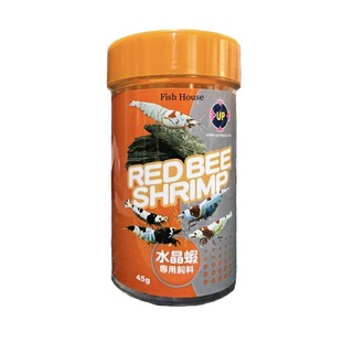 UP Aqua Red Bee Shrimp food 45g For All types of Shrimp and Crayfish