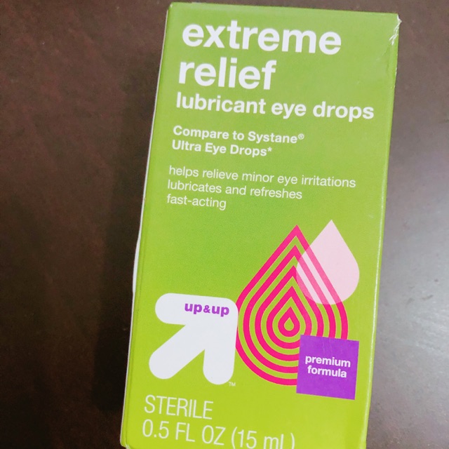 Up & Up Extreme Relief lubricant eye drops Shopee Philippines