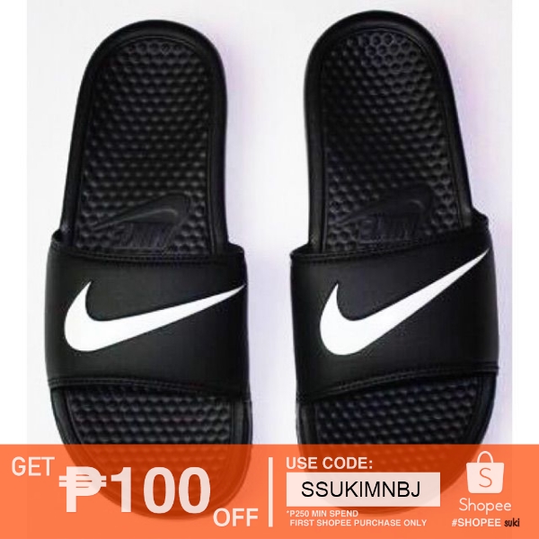 shopee nike slippers