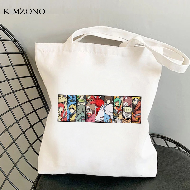 Naruto Akatsuki Itachi Kakashi Uchiha shopping bag cotton grocery