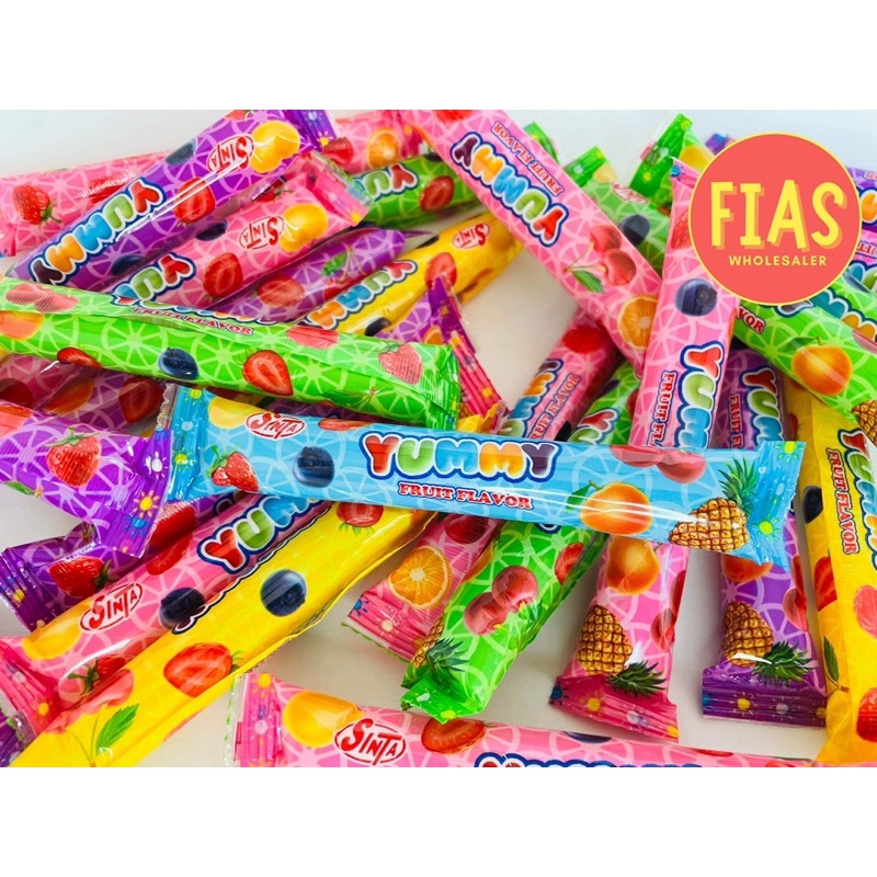 24 Pieces Yummy Jackpot Fruit Flavor Candy / Paninda / Lootbag Treats ...