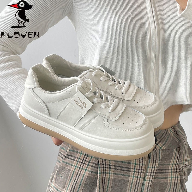 PLOVER Woodpecker Shoes Women 2022 New Style ins Preppy Casual Sneakers ...