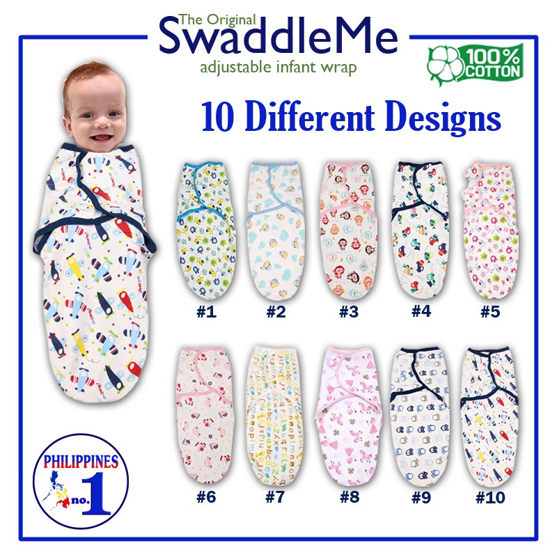 Philippines no.1 Baby Swaddle Blanket Baby Receiving Blanket Swaddle Me Wrap Cotton New Born
