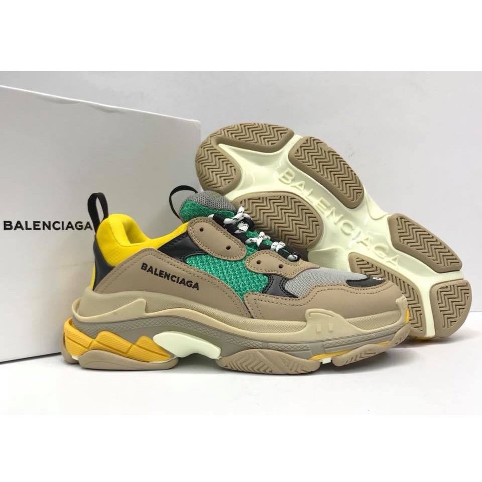 Price of Balenciaga Triple S Trainers Red Blue sneakers online