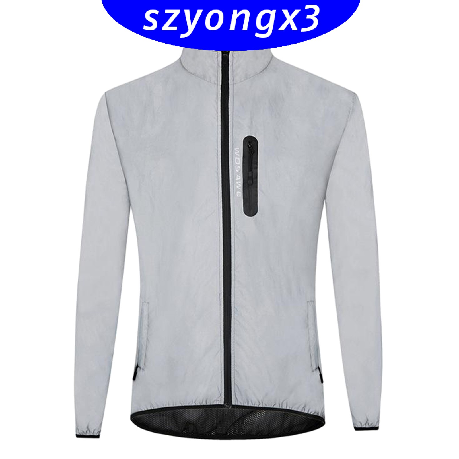 reflective jacket with hood