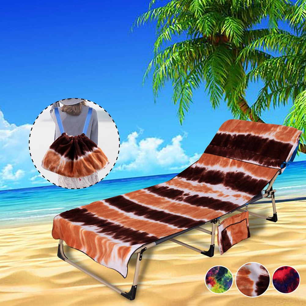 Beach Chaise Lounge Chairs Cover