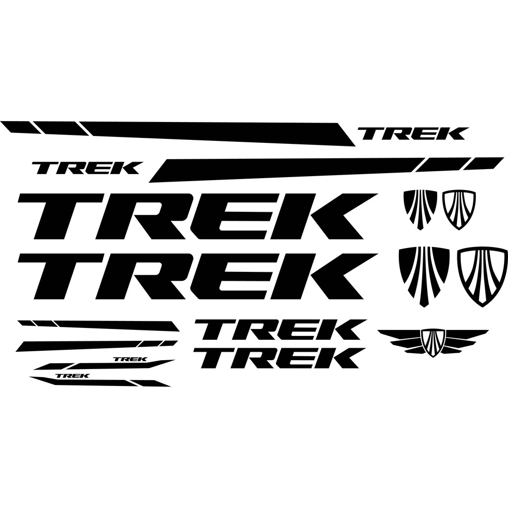 trek bike frame stickers