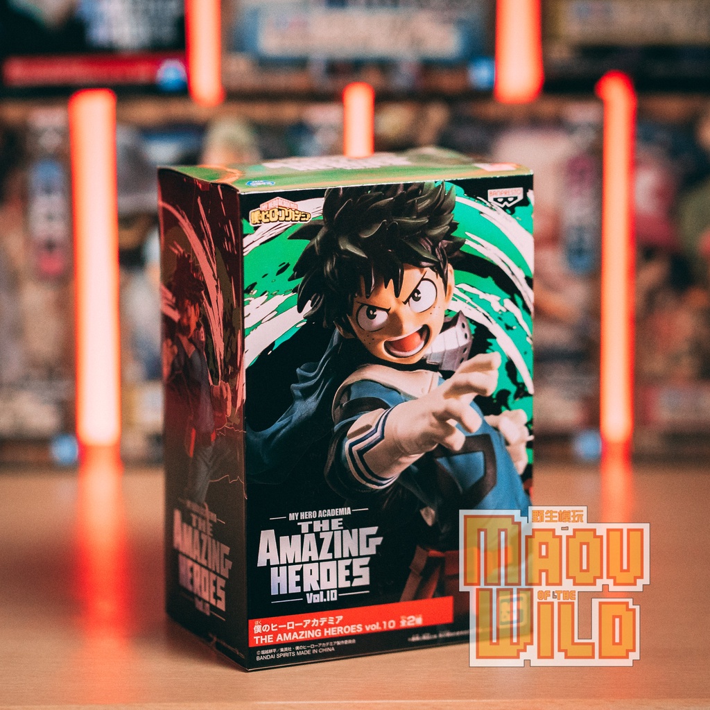 My Hero Academia The Amazing Heroes Vol.10 B Izuku Midoriya Figure BY ...