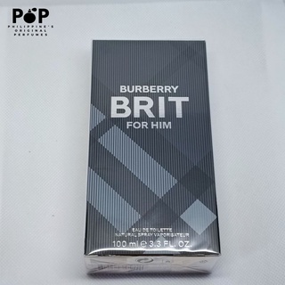 Burberry Brit for Men EDT 100ml Authentic Perfume for Men [ POP Original Perfumes ]