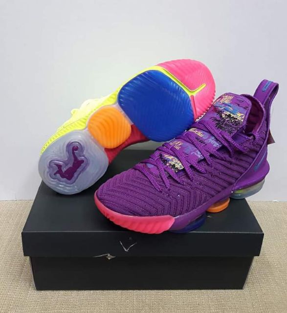 nike lebron 16 confetti
