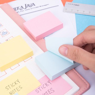 Deli EA01103 Sticky Notes 38×51mm Yellow, pink, blue asst. in 1 shrink film #8
