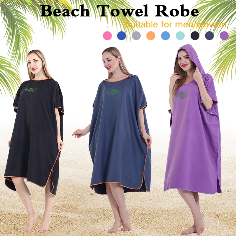 microfibre beach poncho