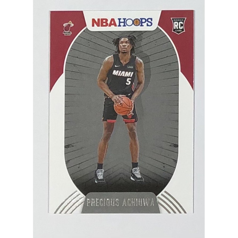 Precious Achiuwa Rc 21 Panini Nba Hoops Rookie Card Heat Shopee Philippines