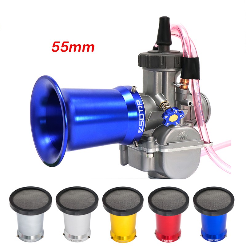 55mm Motorcycle Modification Carburetor Air Filter Cup The wind cup With Mesh Net for PE/PWK