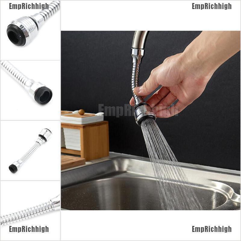 EmpRichhigh Water Saving Tap Aerator 360° Rotate Faucet Swivel End ...