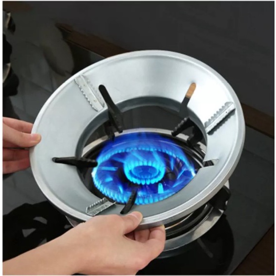 HM008 8 OPEN Windproof High Efficiency Gas Stove Energy Saving Cover
