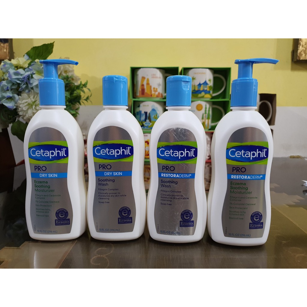 Cetaphil (PRO DRY SKIN) Restoraderm Body Wash or Moisturizer | Shopee ...