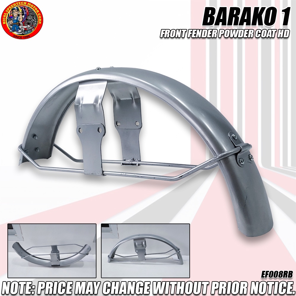 BARAKO 1 FRONT FENDER POWDER COAT HD (EF008RB) Shopee Philippines