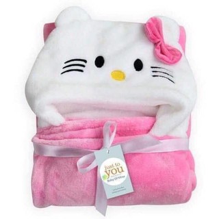 hello kitty hooded towel