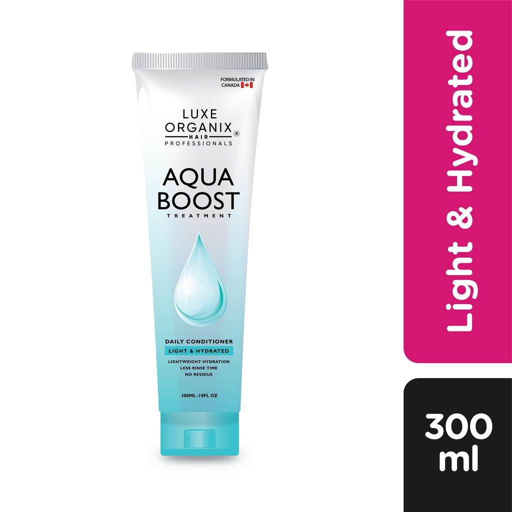 Luxe Organix Aqua Boost Light & Hydrated Daily Conditioner Shopee