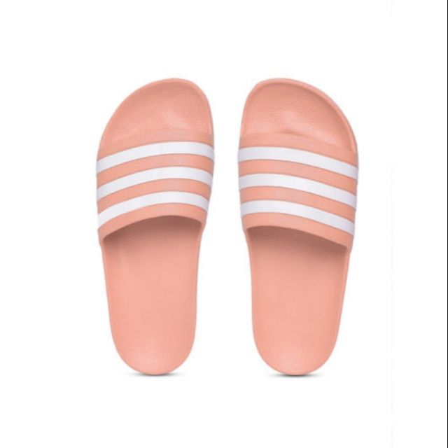 adidas slides peach