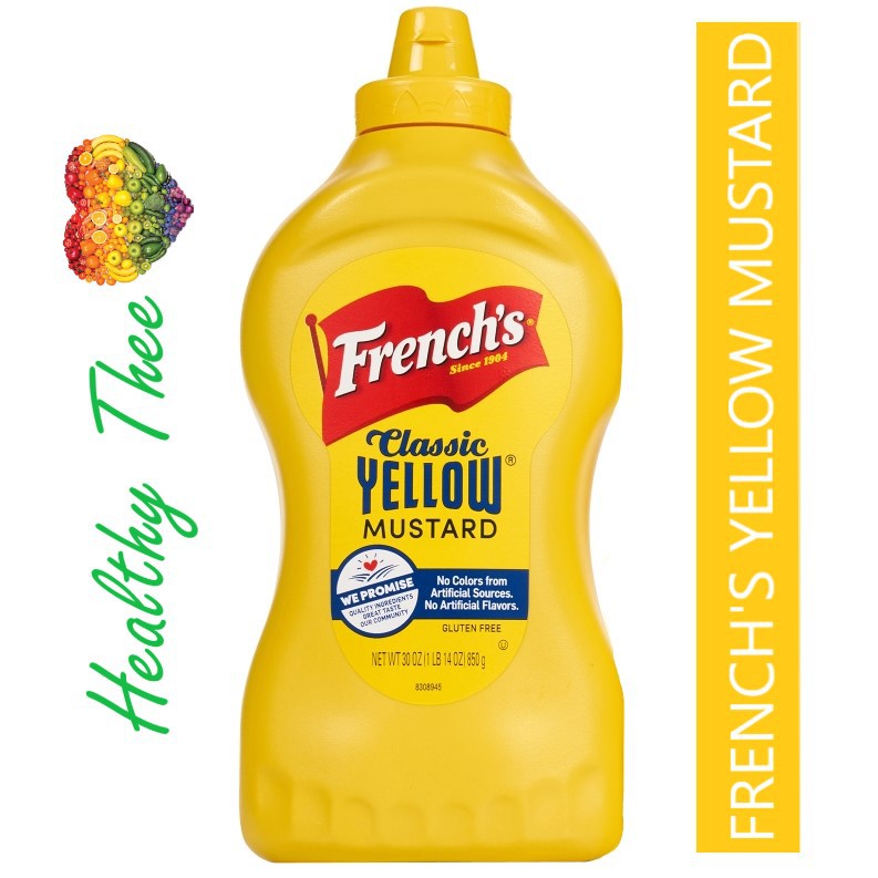 French's Classic Yellow Mustard 30oz / 850g Shopee Philippines