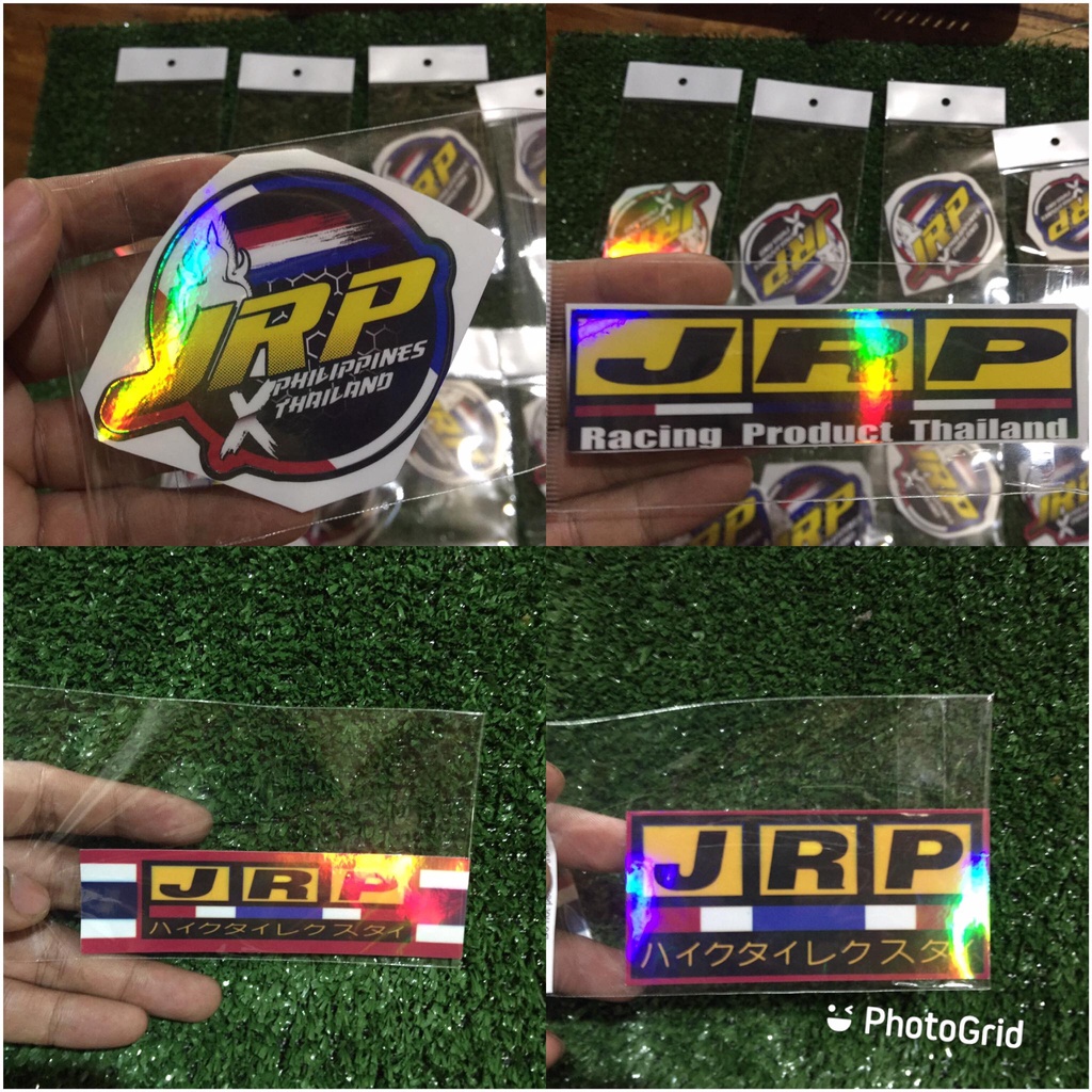 Thailand JRP Thai Stickers Hologram Gloss Waterproof NonFade Shopee Philippines