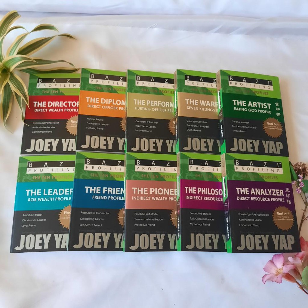 Ba Zi Profiling The Ten Profiles Set Joey Yap 10 Books Ba Zi / Book Feng Shui / Metafisika