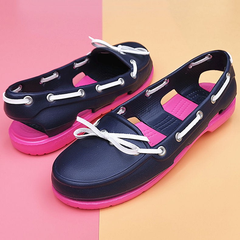 Crocs Card Luo Women Wave Sailing Shoes Anti-Slip Lace Up Beach Shoes  Multicolor xru8 | Shopee Philippines