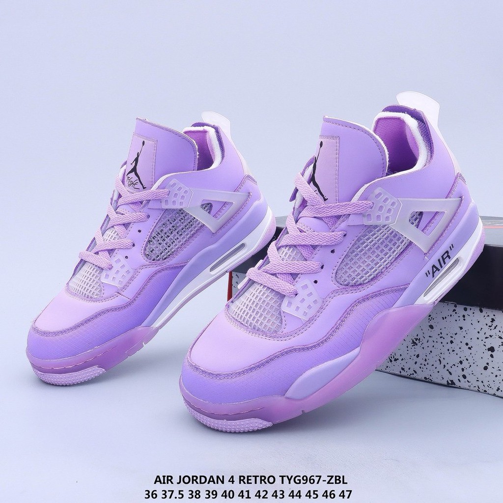 jordan off white purple