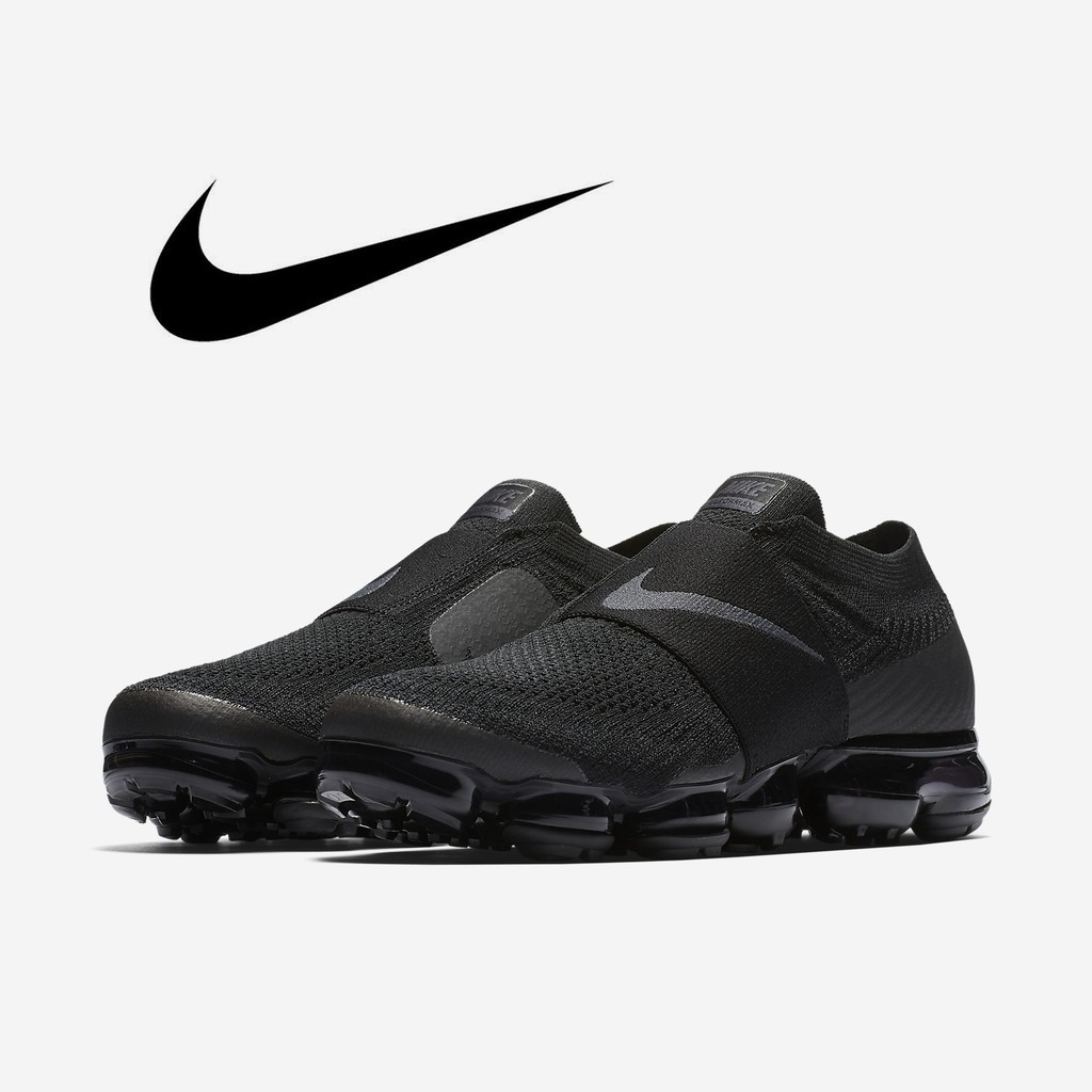 vapormax no laces black