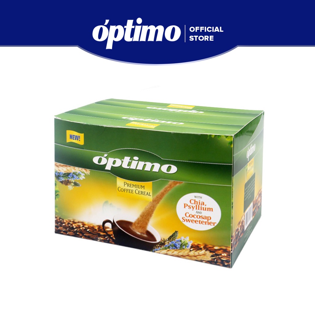 Optimo Premium Coffeeflavored Cereal 30s Shopee Philippines